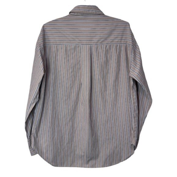 Forever 21 striped button up shirt and pull-on shorts set women's size L - Picture 6 of 13